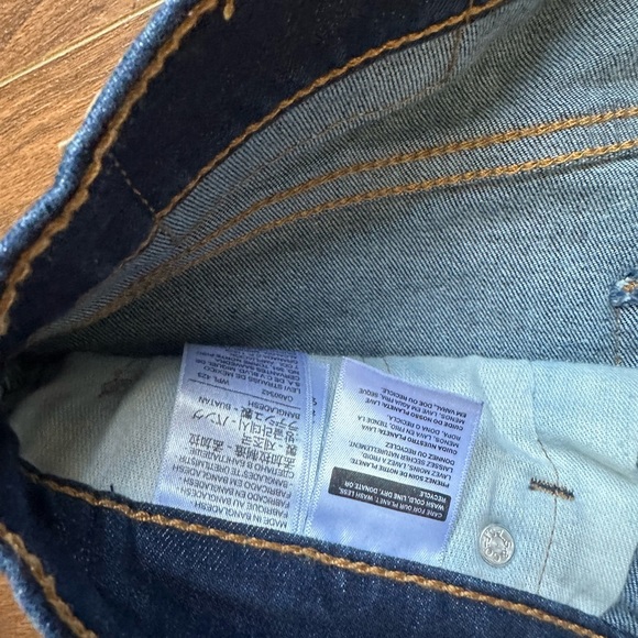 Levi's 511 Men's Dark Blue Straight Jeans - Picture 5 of 6